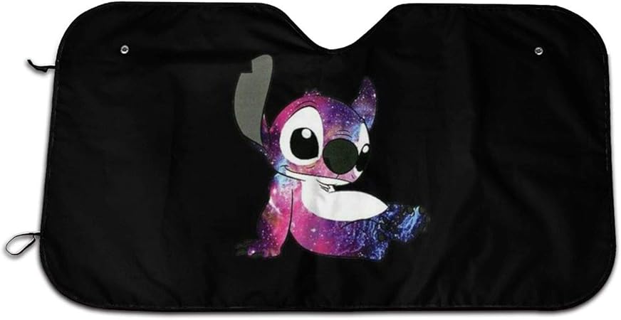 Amazon スティッチ サンシェード 車 フロントサンシェード 日除け 軽自動車 吸盤 Uvカットキャラクター アニメ グッズ 雑貨 かわいい おしゃれ 車用品 １３０ ７０cm サンシェード 車 バイク