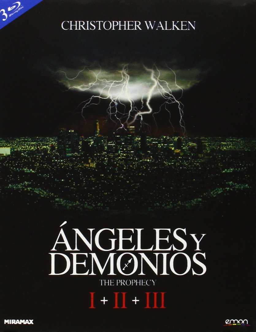 Ángeles Y Demonios Trilogía (+ Póster) [Bluray] Amazon.es Christopher Walken, Christopher