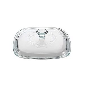 CORNINGWARE StoveTop 2L to 3L Square Glass Cover