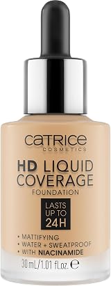 Catrice HD Liquid Coverage Foundation Nude 036 Long-Lasting Matte 30 ml view 2