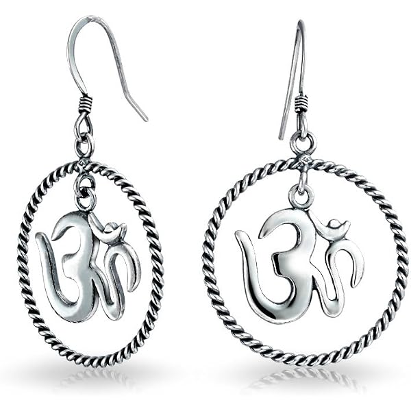 Boucles D'oreilles Yin Yang En Argent Sterling 925 - Symbole Équilibre, Pochette Cadeau Incluse - Serebra Jewelry