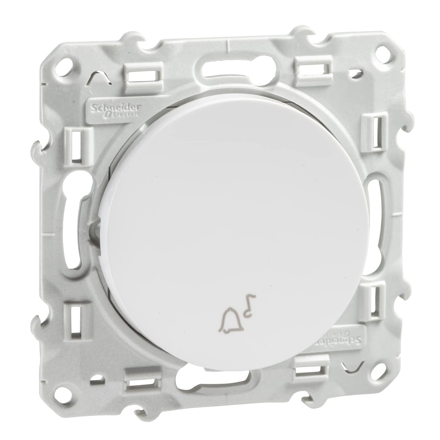 Schneider Electric s520246 Push Symbol Ringer, White