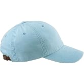 Adams Unisex 6-Panel Low-Profile Washed Pigment-Dyed Cap