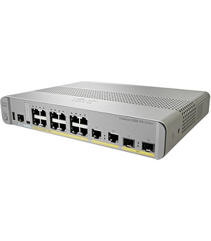 Amazon.com: Cisco WS-C3560CX-12PC-S 12 Port 3560C IP Base Switch