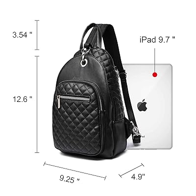 black small backpack purses