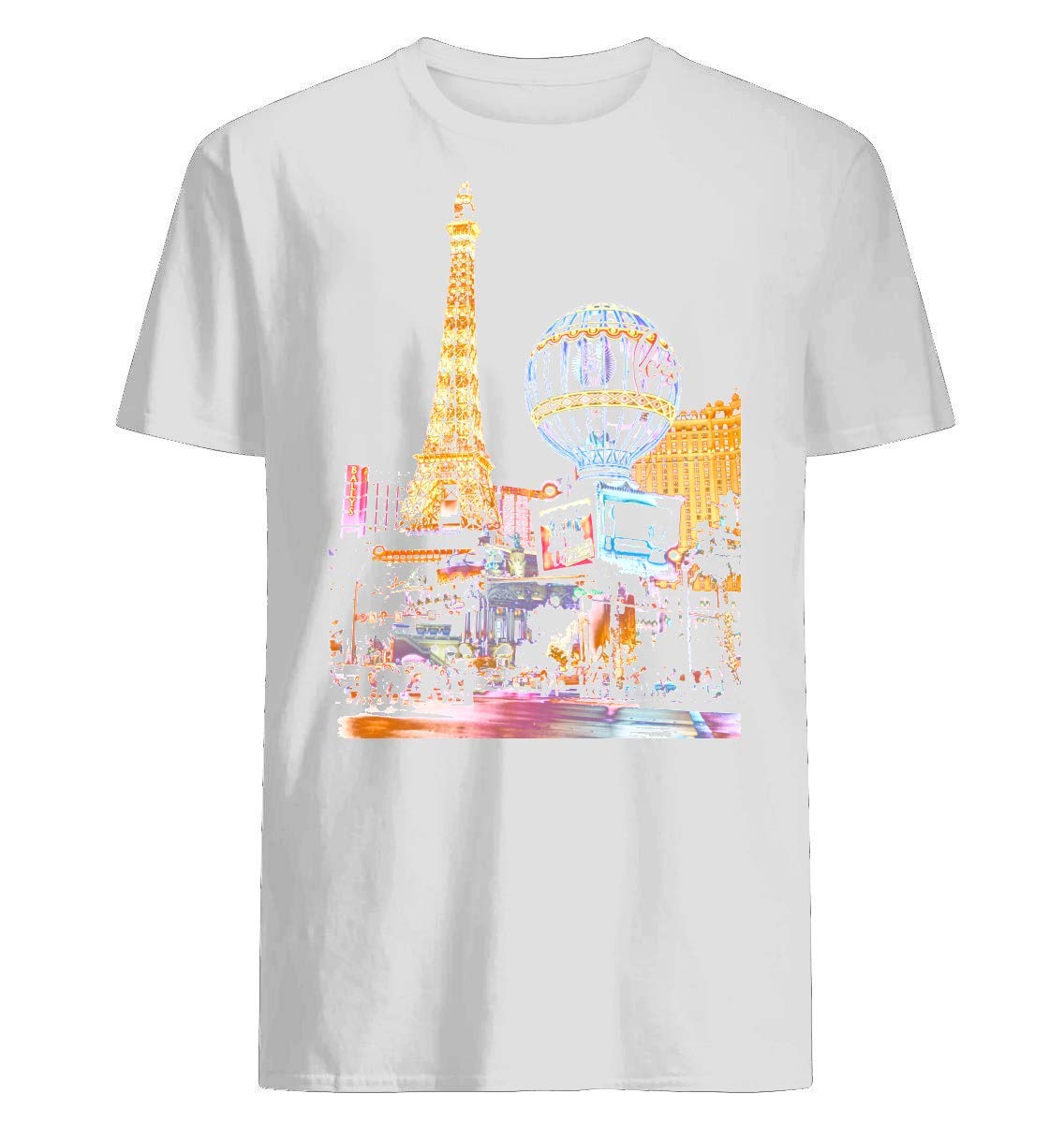 Las Vegas Strip Nevada Casino Night T-shirt With All The Irony And Novelty Built In A T-shirt