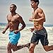 Speedo Men's Windblast Floral Splice Flex Waist Swimsuit, Navy, Small