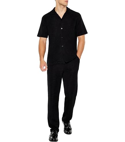 Forever 21 Pocket Slim-Fit Pants Black 29 at Amazon Men's Clothing store