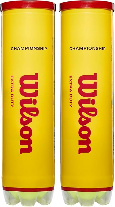 Wilson Champ Extra Duty Tennis Balls Yellow Pack of 2