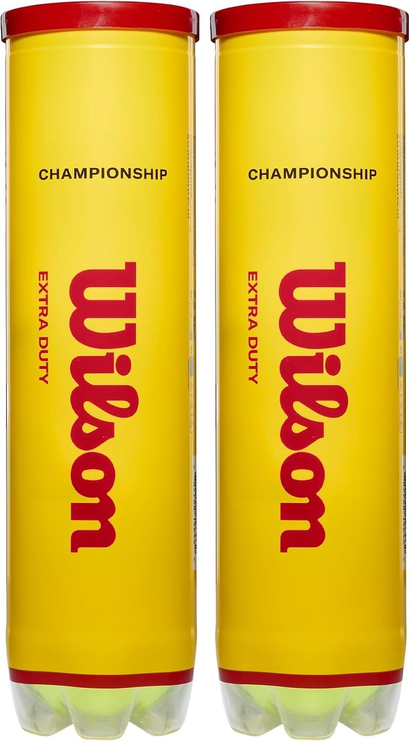 Wilson Champ Extra Duty Tennis Balls Yellow Pack of 2