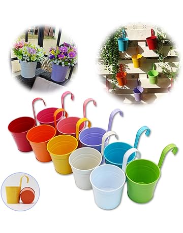 Amazon.es: Recipientes para plantas y accesorios: Jardín ...