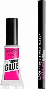 NYX Eyebrow Kit The Brow Glue Gel Lift & Snatch Pen Lamination Effect