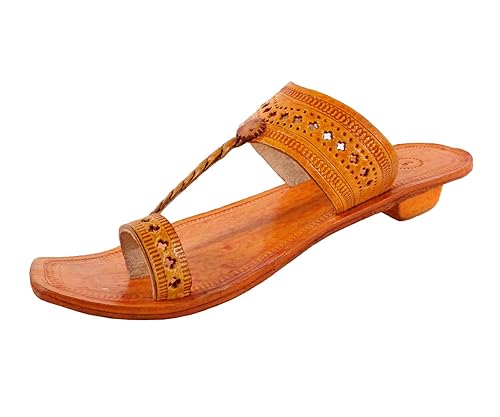 pure leather chappals online