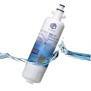 Morning Dew MD-01 repuesto de filtro de refrigerador, compatible ...