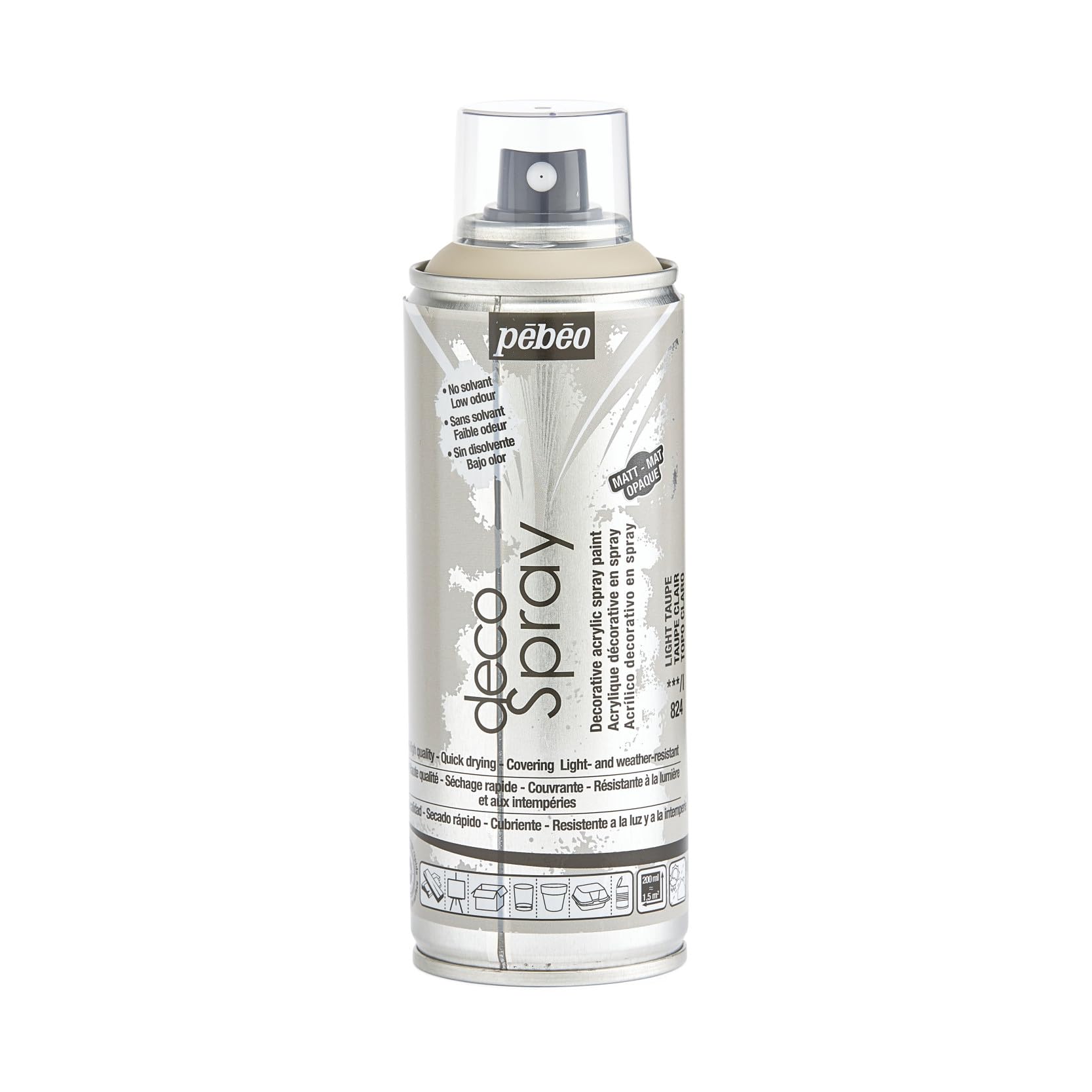PEBEO 200ml Decospray, Light Taupe