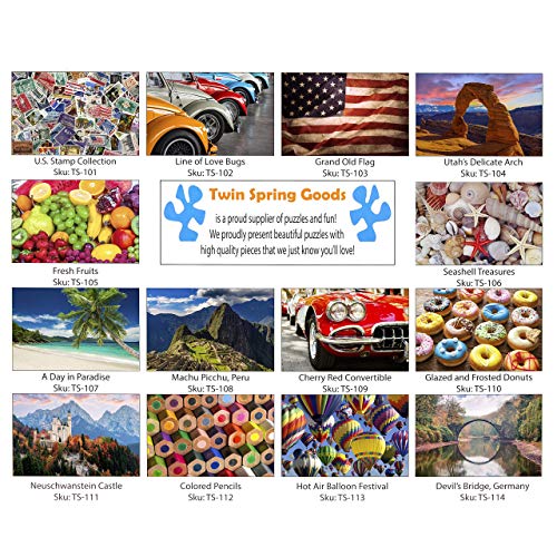 Twin Spring Goods 1000 Piece Jigsaw Puzzle, Colored Pencils, 1,000 pcs