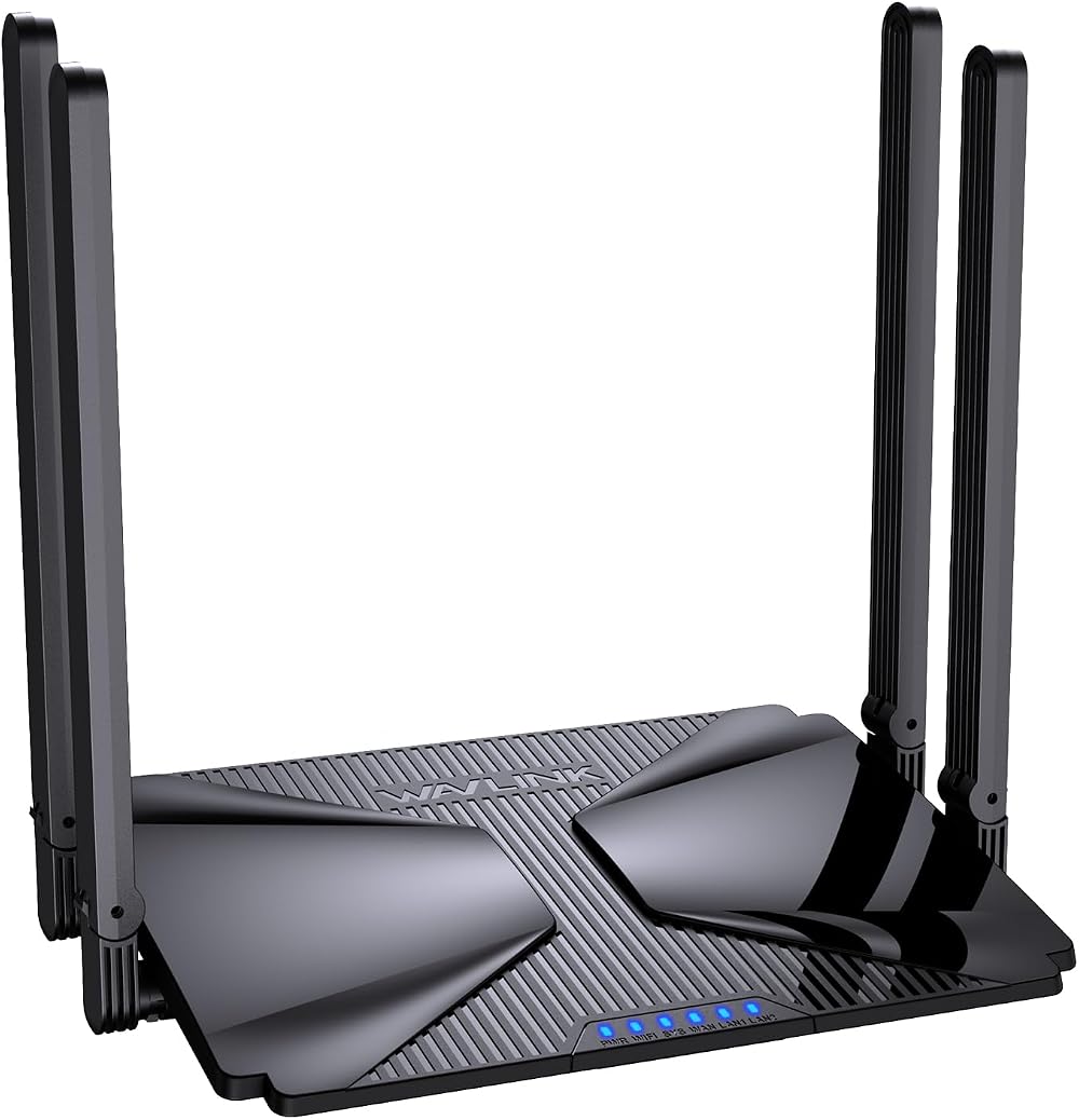 WAVLINK WiFi 6 AX3000 Dual Band Mesh Router Gaming VR Gigabit MU-MIMO WPA3