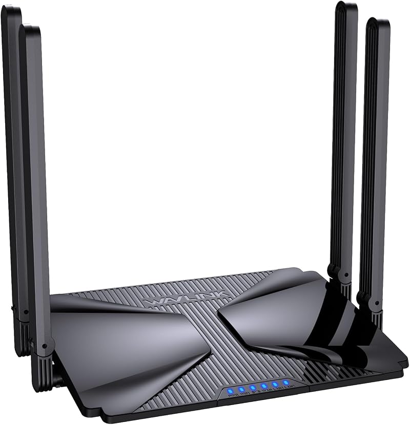 WAVLINK WiFi 6 AX3000 Dual Band Mesh Router Gaming VR Gigabit MU-MIMO WPA3