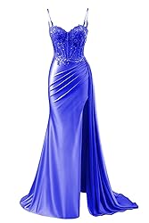 INEWER Womens Spaghetti Straps Sequin Appliques