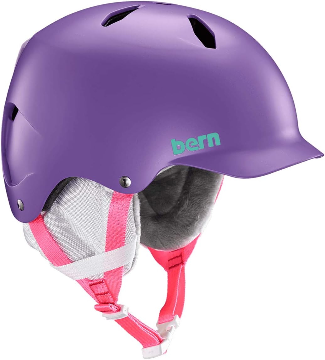 purple kids helmet