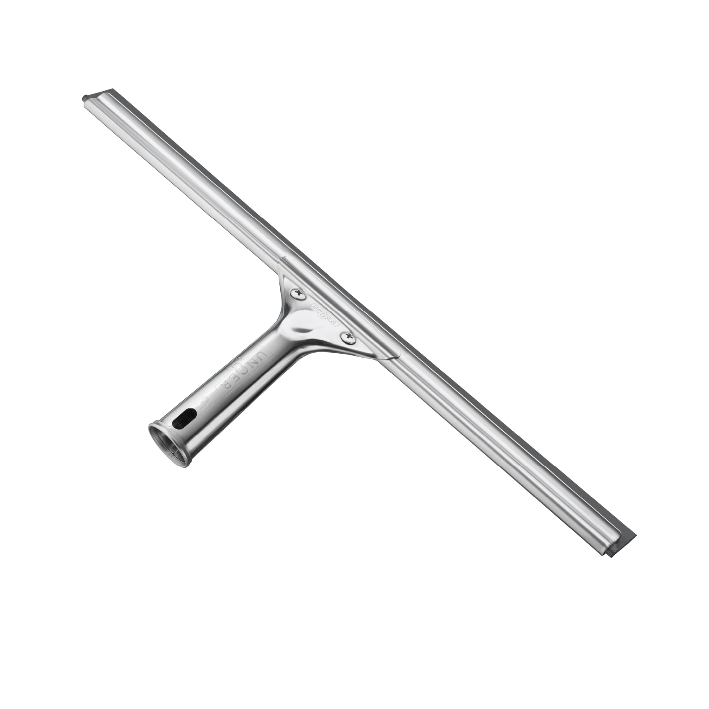Unger 92102 Professional Stainless Steel Heavy-Duty Squeegee, 16", Silver