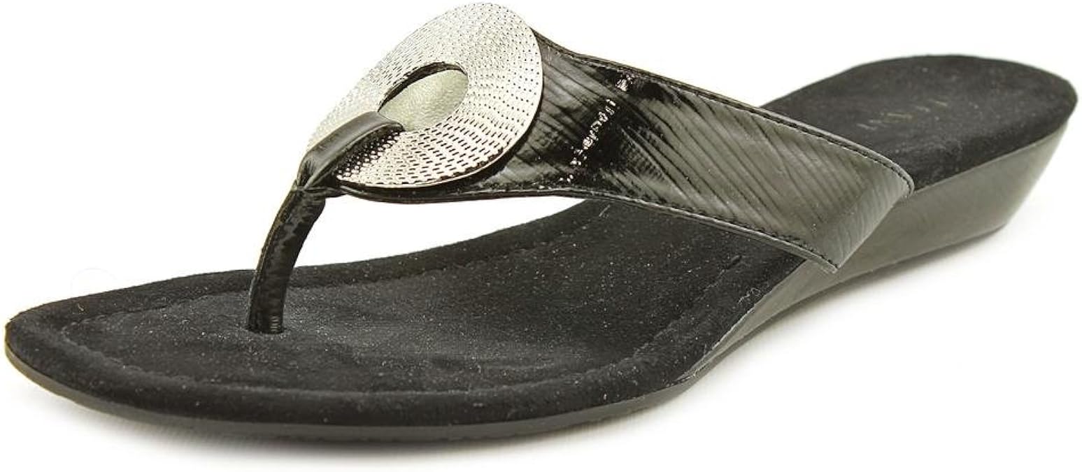 Amazon.com | Alfani Franca Womens Thongs Sandals Shoes | Sandals