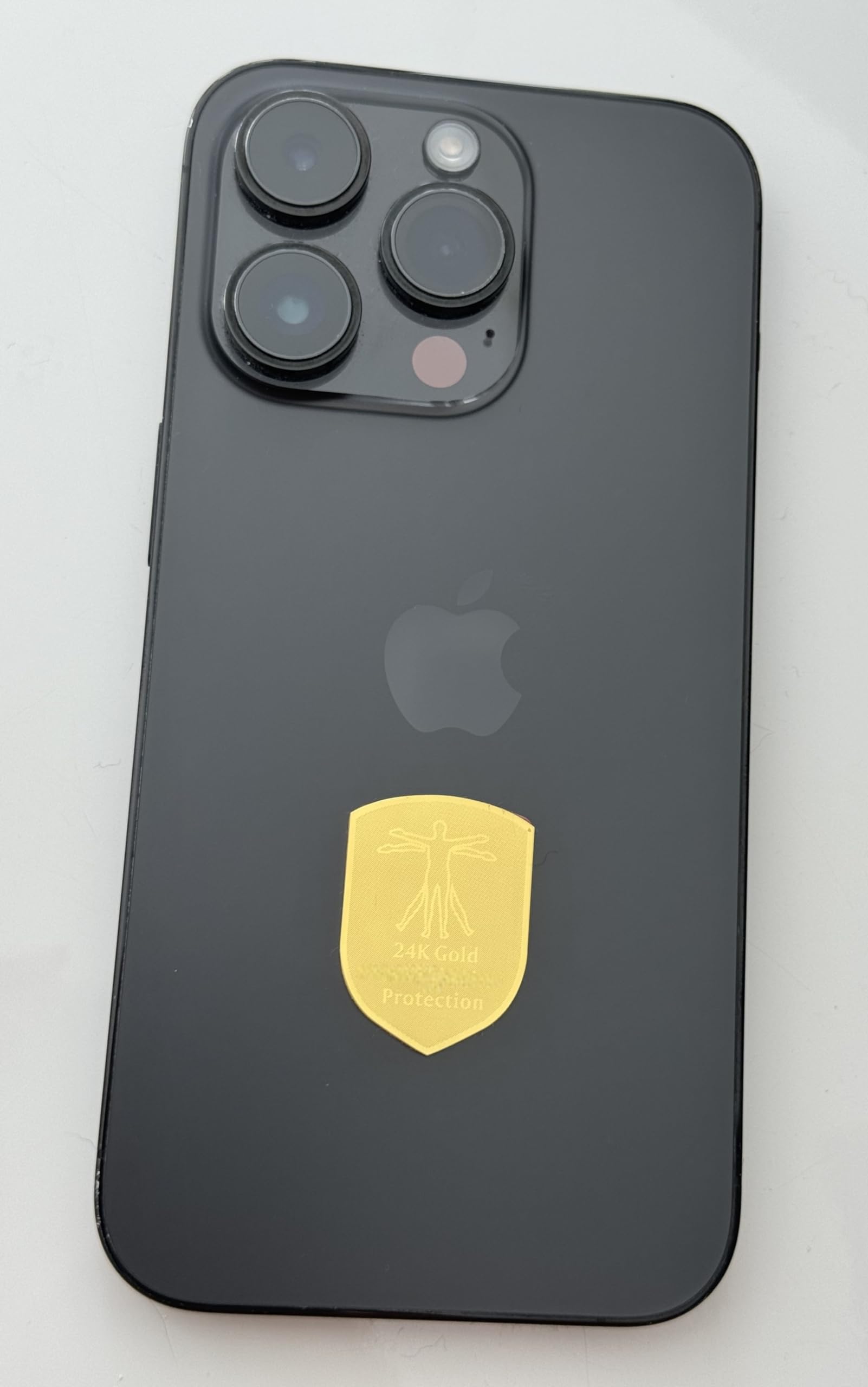 24K Gold Protection Stickers (6-Pack) – Blocking Shield Neutralizers for Phones, Tablets & Electronics – Stylish Wellness Tags for Device Support