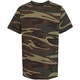 Code Five Youth Camouflage T-Shirt L Green Woodland