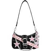 Y2k Purses for Women,Cute Purse of Y2k Accessories,Emo Purse Goth Punk Style Bag,Cute Shoulder Hand Bag for Women