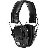 Howard Leight by Honeywell Impact Sport Sound Amplification Electronic Shooting Earmuff, Black (R-02524)