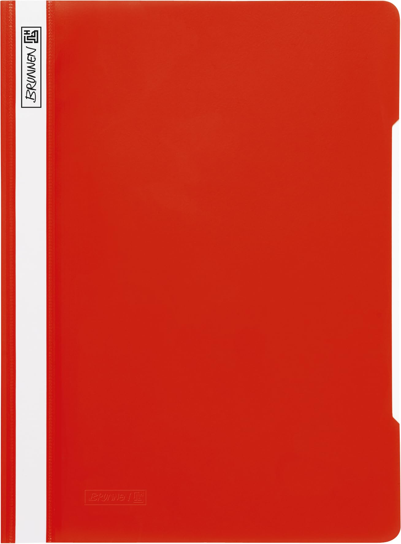 Brunnen File Folder/Plastic Folder A4 PVC Film red — image 1