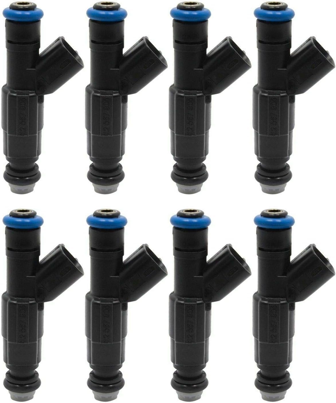 Photo 1 of AWauto 0280156081 Fuel Injectors Replacement For Mercruiser V8 350 MAG 5.0 4.3 6.2 885176 8 Pcs