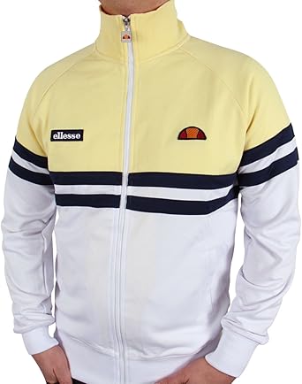 ellesse rimini track top yellow