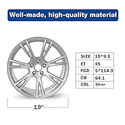 New 19" x 9.5'' Alloy Wheel Rim for Tesla-Model Y
