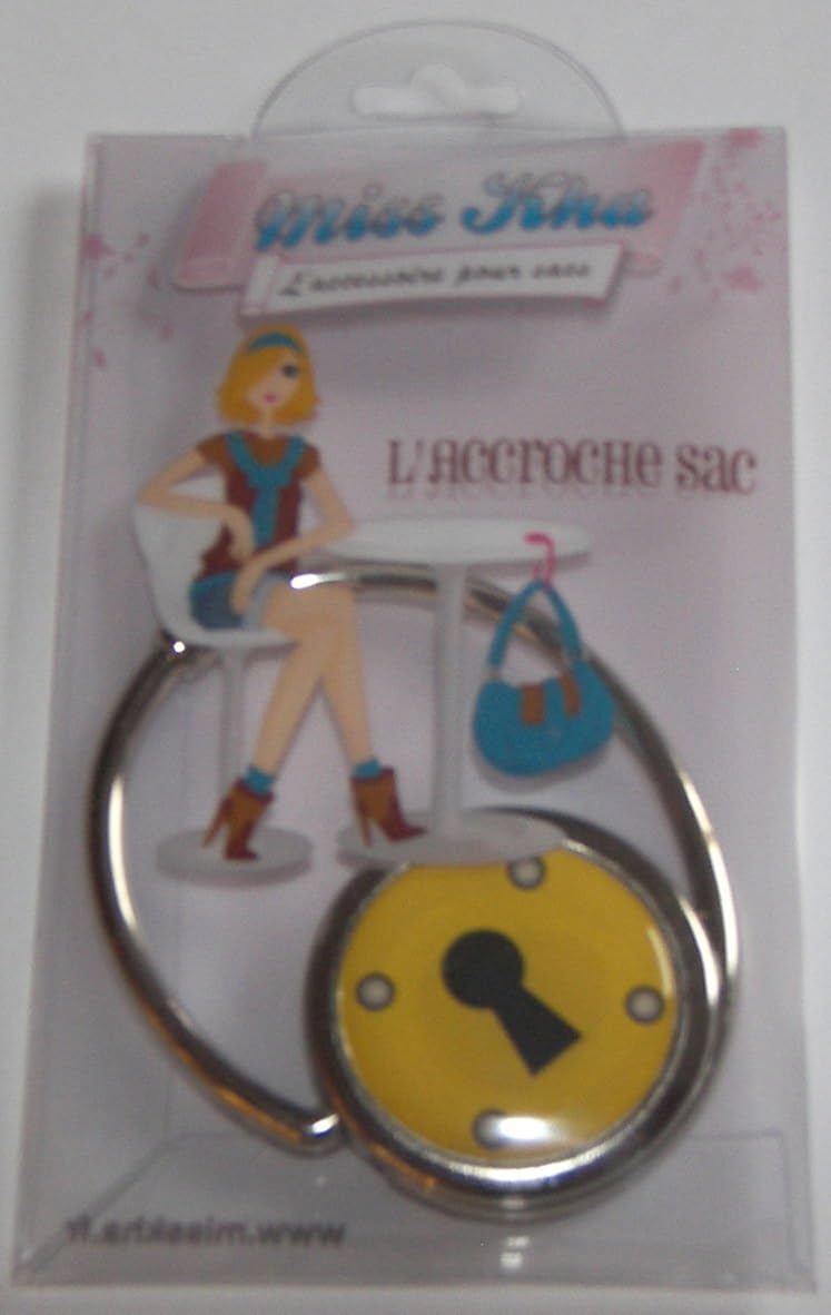 Miss Kha - Accesorio para bolso con cadena ajustable, Amarillo, TU - Image 5