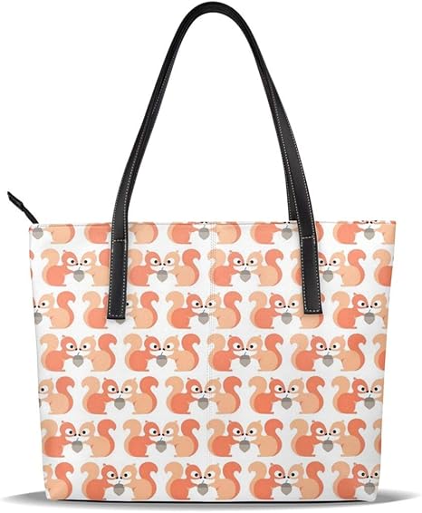 Amazon Co Jp リスのカウント トートバッグ レディース 大容量 ハンドバッグ ジムバッグ 買い物バッグ 耐久 防水 通勤 出張 旅行エコバッグ ポーチ付き ホーム キッチン