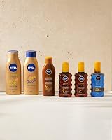 Nivea Sun Carotene Sun Oil SPF 6 200ml Golden Tan Vitamin E Jojoba Oil UVA UVB view 8