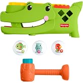 Fisher-Price Sit &amp; Tap Rolligator, Baby Toy | Crawling Activity, Pounding Hammer &amp; 3 Balls, Developmental Play for Infants Ages 9+ Months