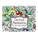 Creative Expressions: Cards to Color and Share by