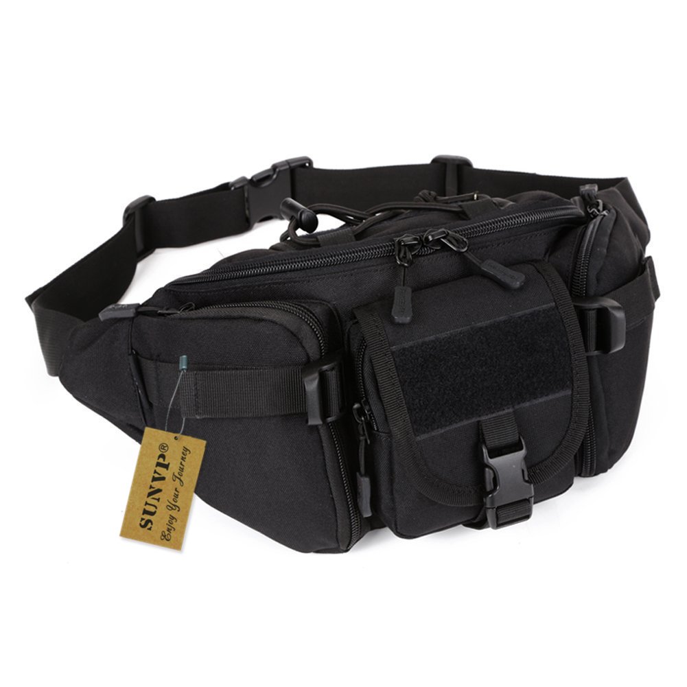 Protector Plus Tactical Waist Pack Bag Military Fanny Packs Waterproof