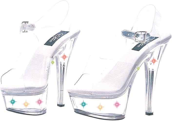 clear sandals size 12