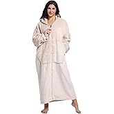 FUSSEDA Oversized Wearable Blanket Sweatshirt, Thick Warm Fleece Cozy Sherpa Hooded with Pockets and Sleeves Gift for Adult