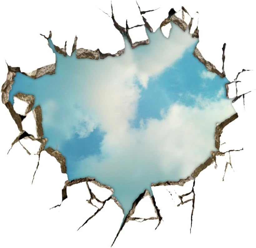 3d Azul Cielo Nubes Techo Pegatinas De Pared Hogar Bricolaje Arte Pvc