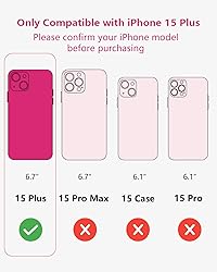 SCORPIFY for iPhone 15 Plus Case with Pink