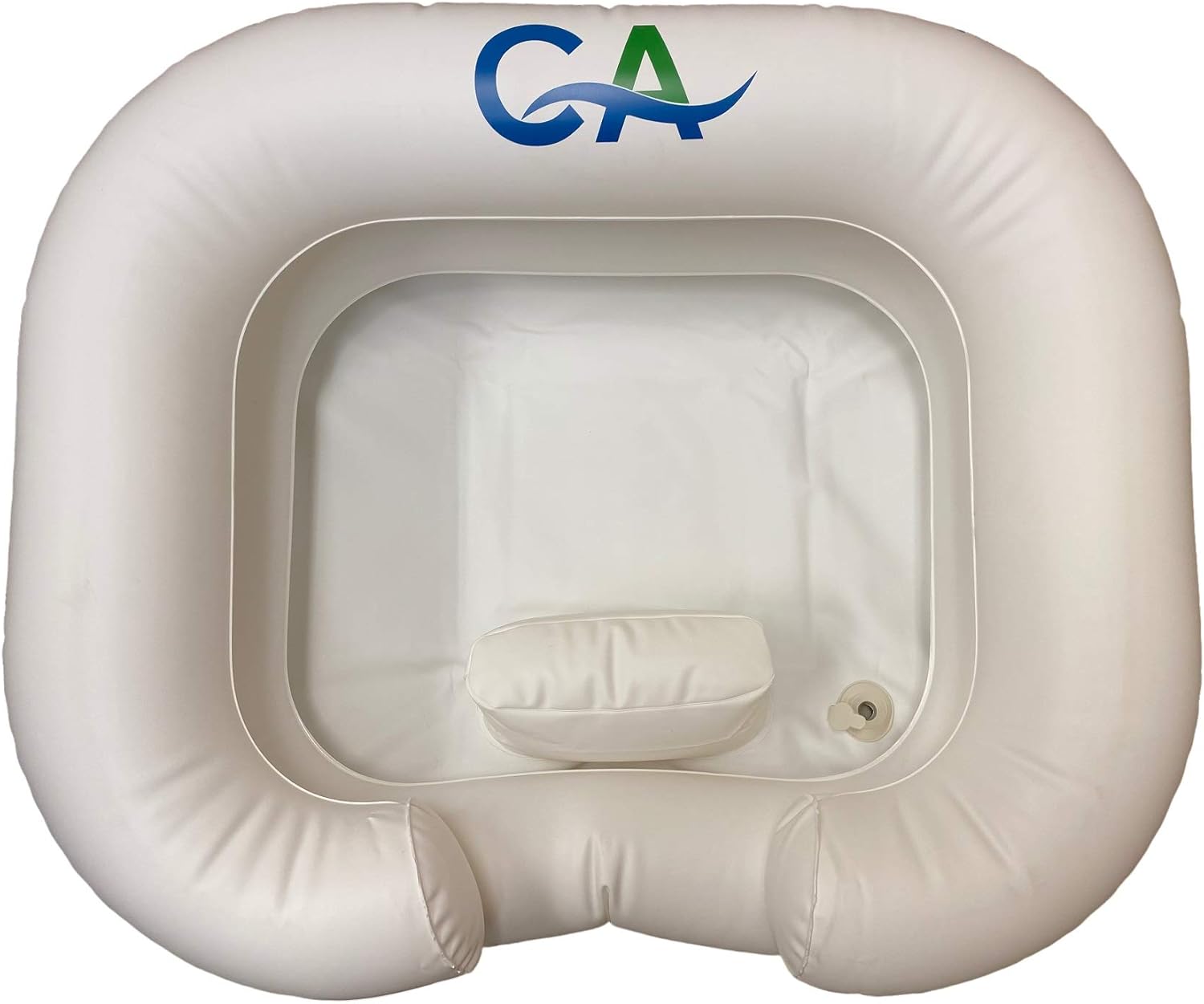 Comfort Axis Deluxe Inflatable Shampoo Basin White: Health & Personal Care