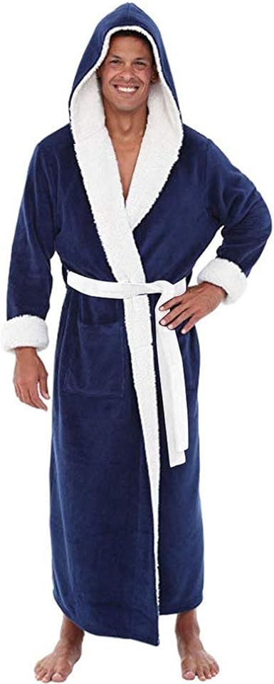 mens zipper robe
