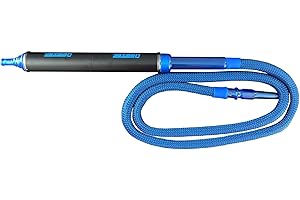 JAVA HOOKAHS Java Ice Hose for Hookah freezable Hose Detachable for Easy Use for Smooth Puff Better and Cool Smoke Mesh Washable Blue