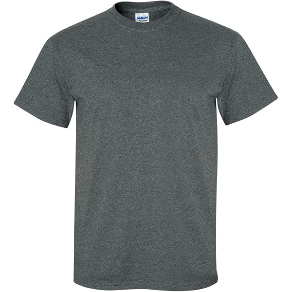 Gildan Men's Seamless T-Shirt 6-Pack - 100% Cotton Crewneck Tees, Double Needle Stitching - View #4