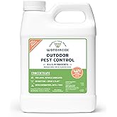 Wondercide - Outdoor Pest Control Spray Concentrate - 32 oz | With Natural Essential Oils - Mosquito, Ant, Roach, and Insect Killer, Treatment, and Repellent - Safe for Pets, Plants, Kids