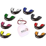 Redline Sportswear Custom Molded Mouthguard w/Case | Youth - Adult - Braces | Best Protection for MMA, Boxing, BJJ, Lacrosse, Football, Hockey and Other Sports | BPA Free